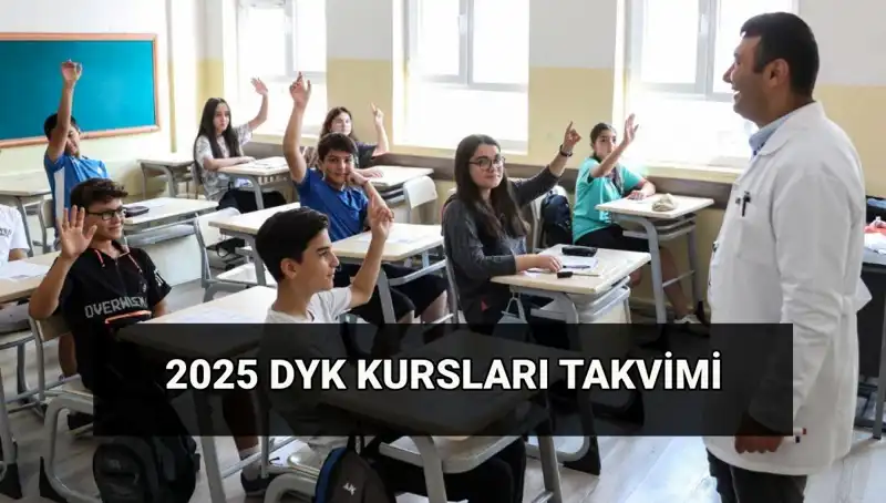 2025 için DYK Kurs Takvimi: Destekleme ve Yetiştirme Kurslarının Süresi Açıklandı!