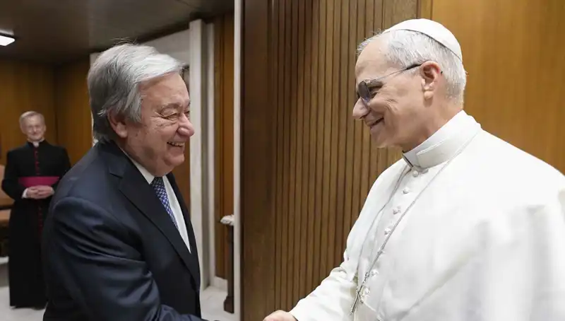 Papa Leo ve Guterres: Dünya Barışı İçin Tarihi Buluşma