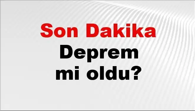 Kütahya'da Beklenmedik Deprem: Son Gelişmeler Burada!