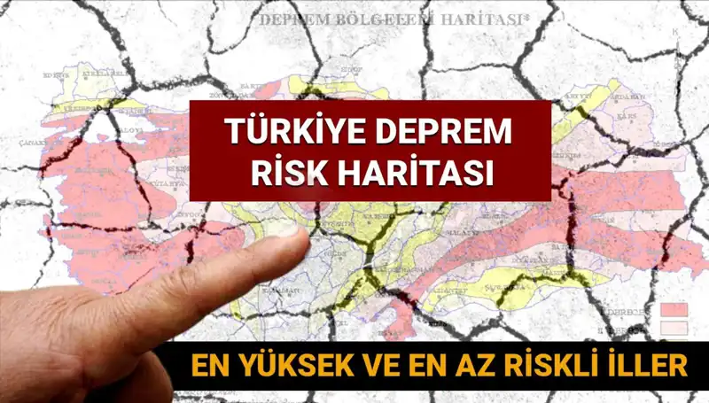 Türkiye'nin Deprem Riski Haritası 2025: Hangi Şehirler Tehlike Altında?
