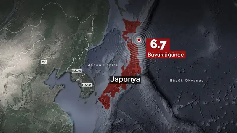 Japonya'da 6.7 Büyüklüğünde Deprem: Can ve Mal Kaybı Raporları Yükseliyor