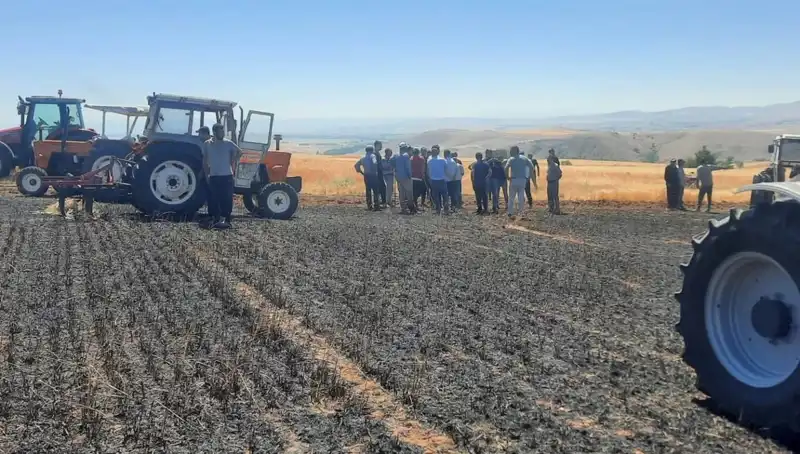 Yozgat’ta 100 Dönüm Tarım Alanı Kül Oldu: Yangının Sebepleri Neler?