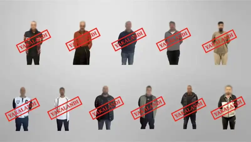 Kırmızı Bültenle Aranan 11 Kişi Türkiye’de Yakalandı: Kaçış Son Buldu!