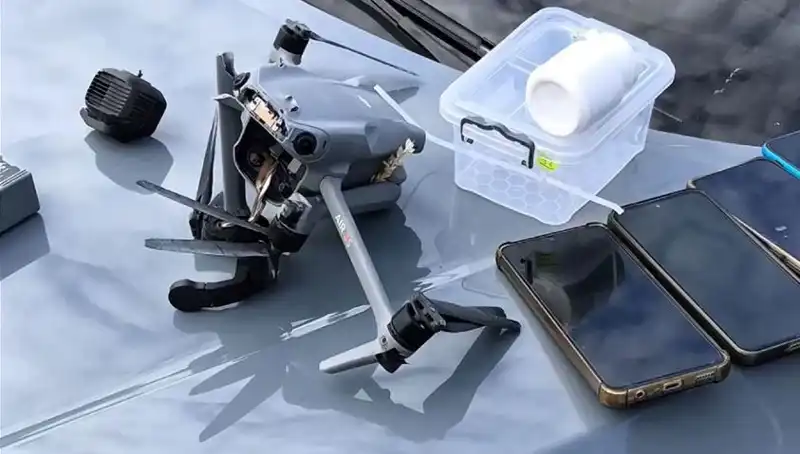Uyuşturucu Taşıyan Drone Hava Savunması ile Düşürüldü: Olayın Ardındaki Hikaye
