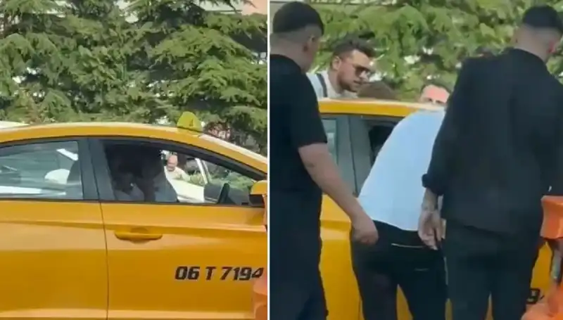 Trafikte Kargaşa: Tartıştığı Taksi Şoförünü Yumruklayan Sürücü Gözaltına Alındı