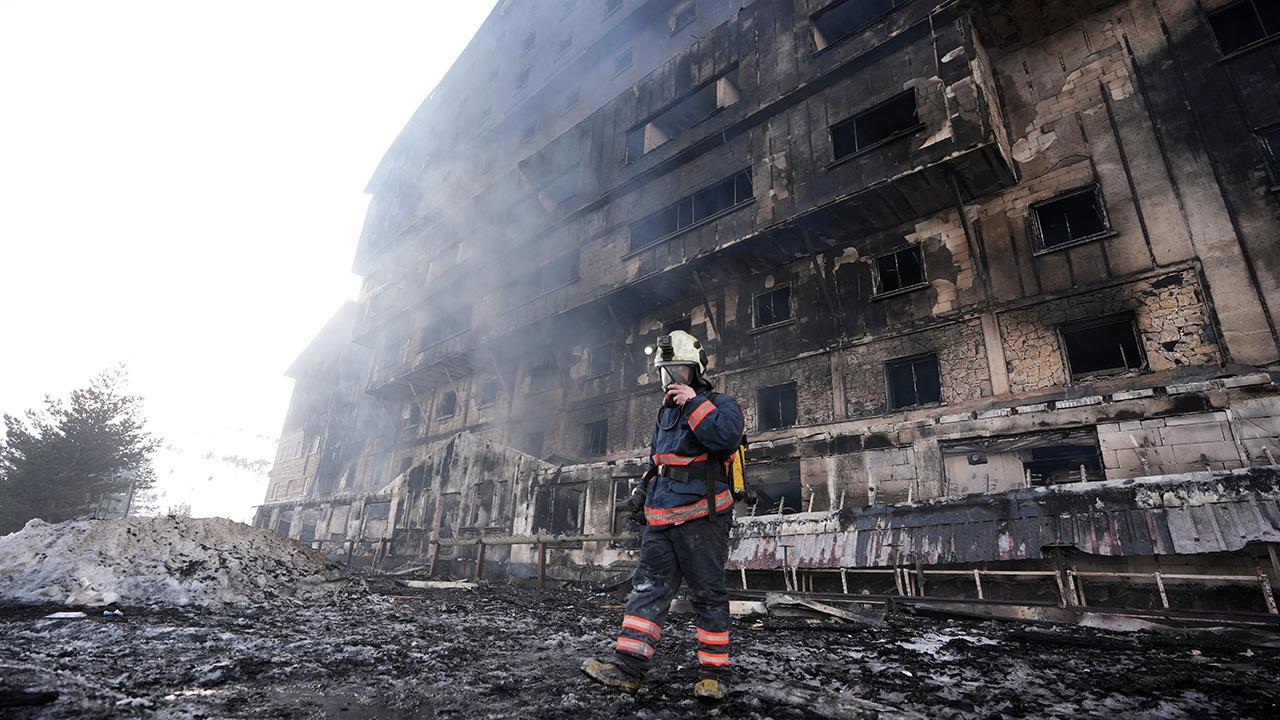 Kartalkaya'daki Otel Yangınına İlişkin İtfaiye Raporu