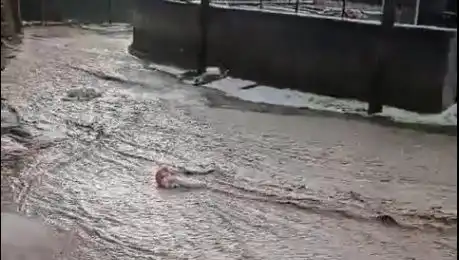 Sivas'ta Sağanak Yağış ve Dolu Sel Felaketine Yol Açtı