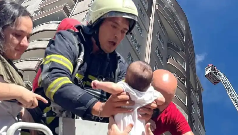 Kayseri’de 14 Katlı Binada Korkutan Yangın: Yaralılar ve Kurtarma Operasyonu